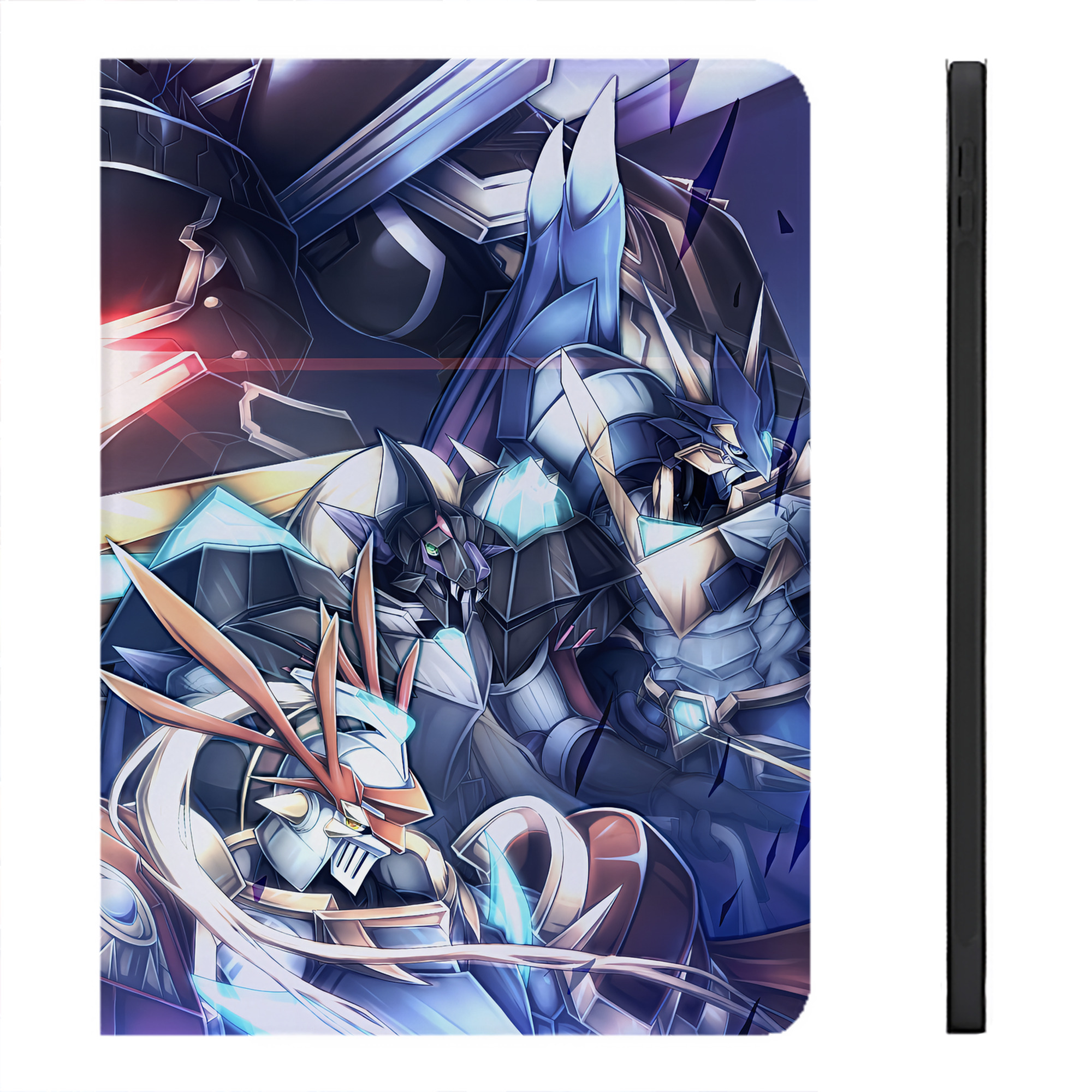 （画像用） Digimon デジタルモンスター/デジモン IPadケース ペンホルダー付き ブックスタイルデザイン